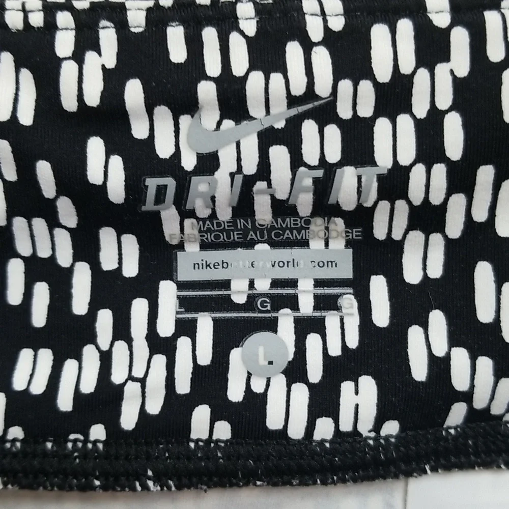 NIKE Dri Fit Activewear Leggings Sz Large - Picture 4 of 8